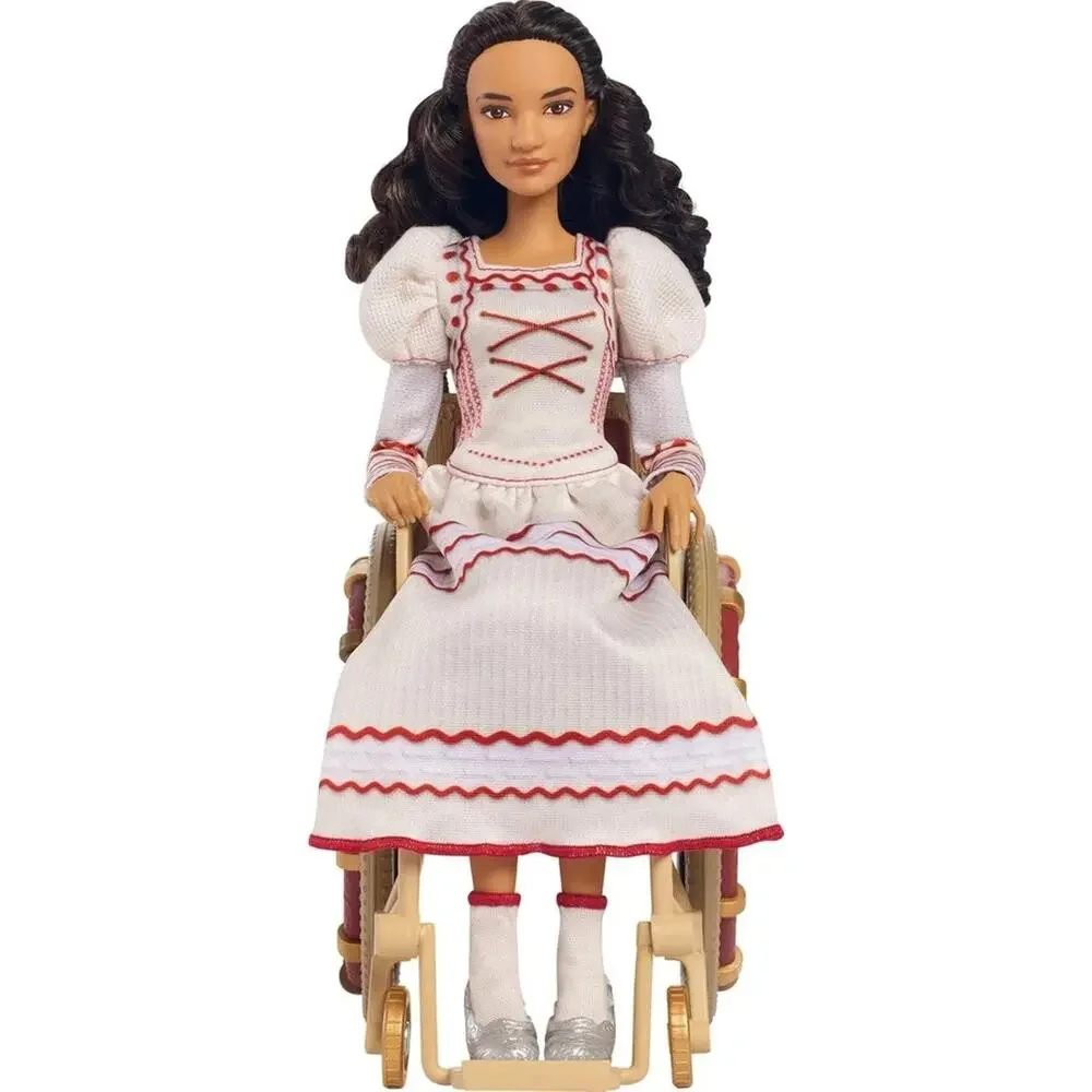 Enchanting Wicked Nessarose Fashion Doll with Curly Hair & Golden Wheelchair